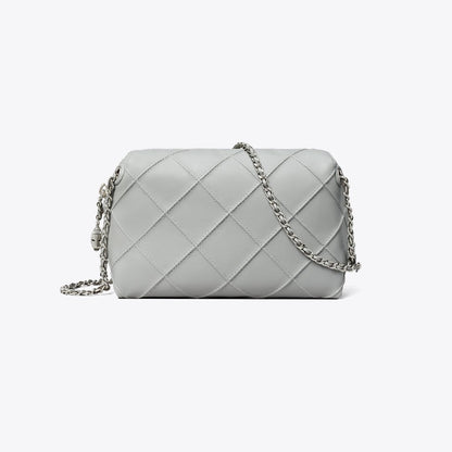 Tory Burch Fleming Soft Crossbody Bag Gray