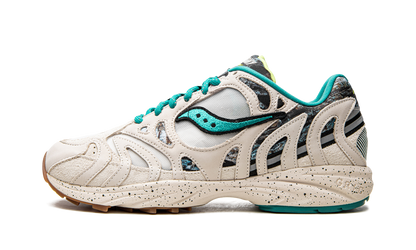 Saucony Grid Azura 2000 Reflect Camo Creme Blue