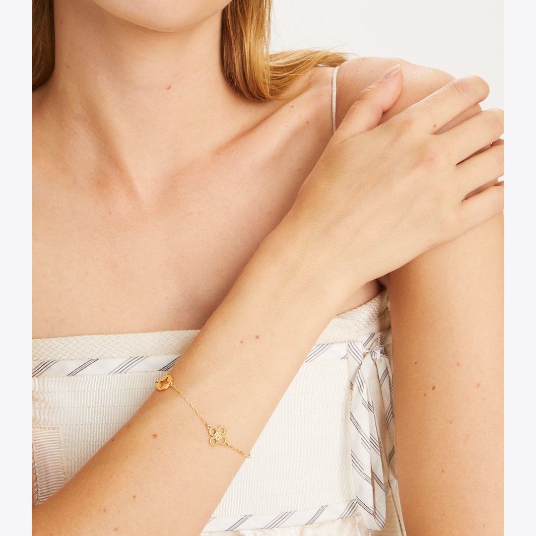 Tory Burch Forget Me Not Bracelet Tory Gold