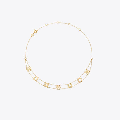 Tory Burch Forget Me Not Choker Necklace Tory Gold