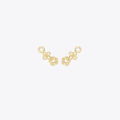 Tory Burch Forget Me Not Cluster Stud Earrings Tory Gold