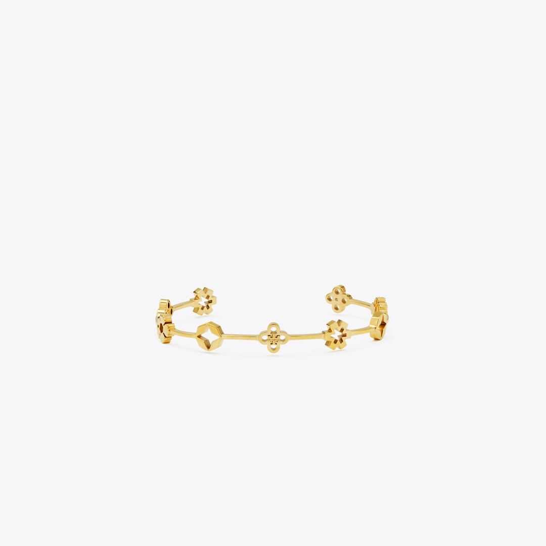 Tory Burch Forget Me Not Cuff Tory Gold