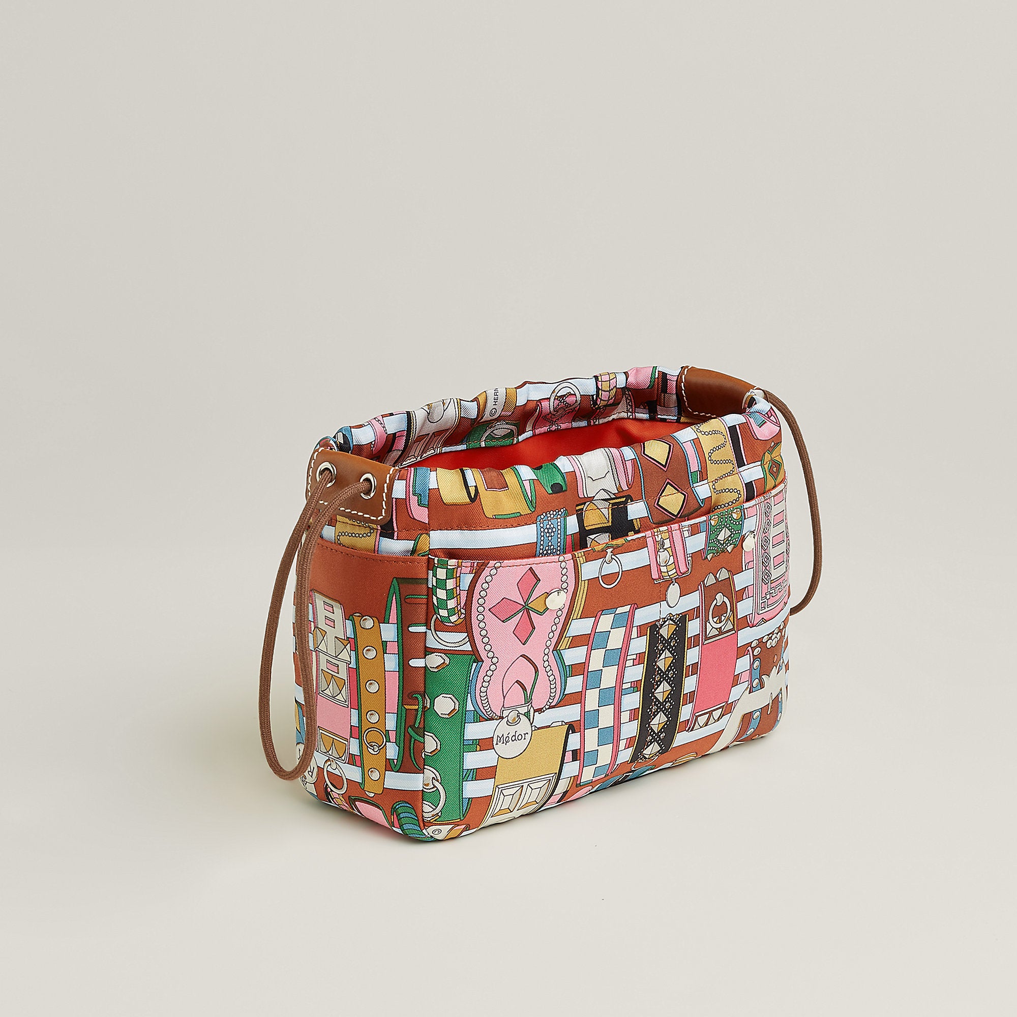  Hermes Fourbi 20 Pouch Paprika