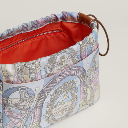  Hermes Fourbi 25 Pouch Bleu Paradis