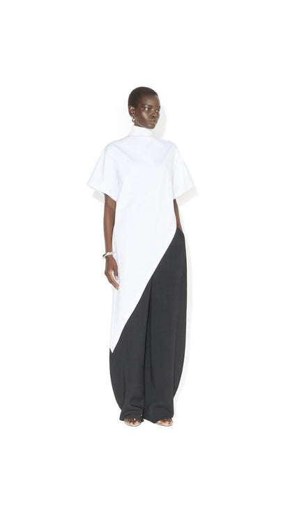 Alaïa Triangle Cotton Jersey T-Shirt