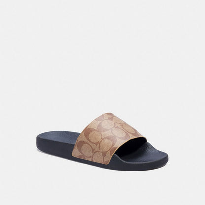 Coach Uli Sport Slide Khaki Black