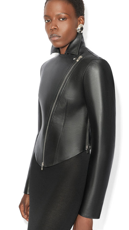 Alaïa Lambskin Biker Jacket