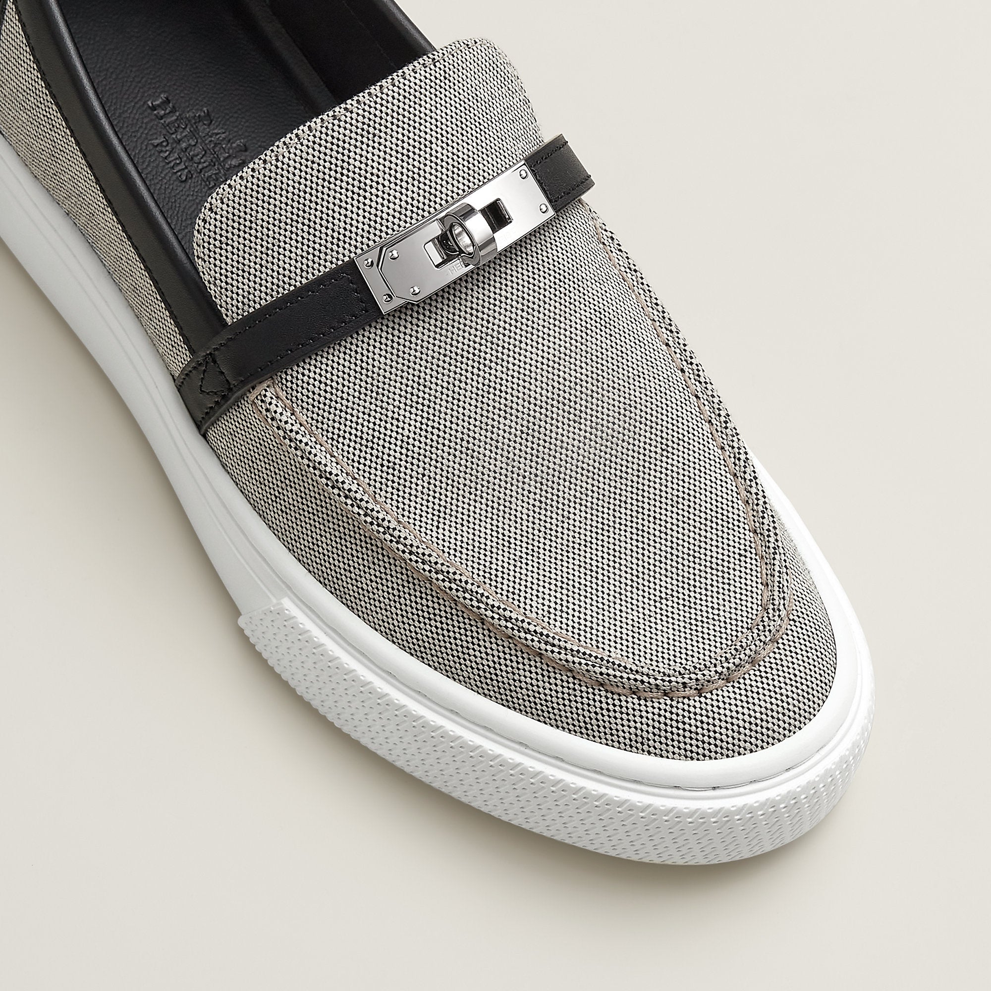  Hermes Game Slip On Sneaker Noir