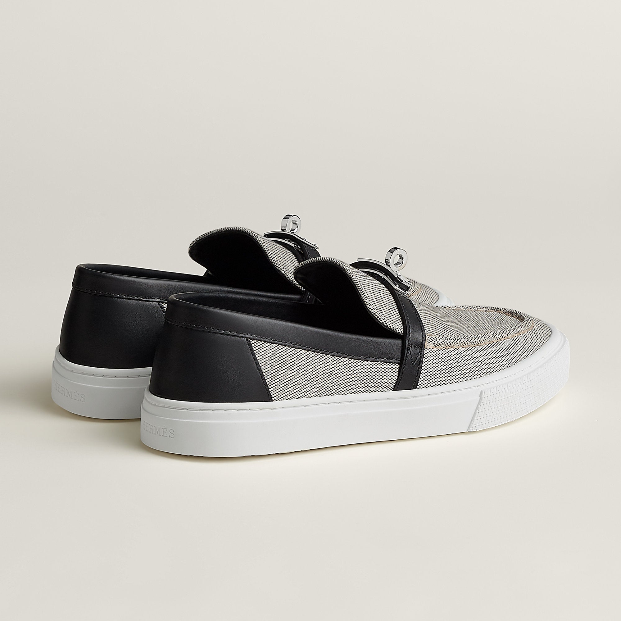  Hermes Game Slip On Sneaker Noir