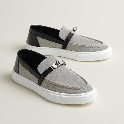  Hermes Game Slip On Sneaker Noir