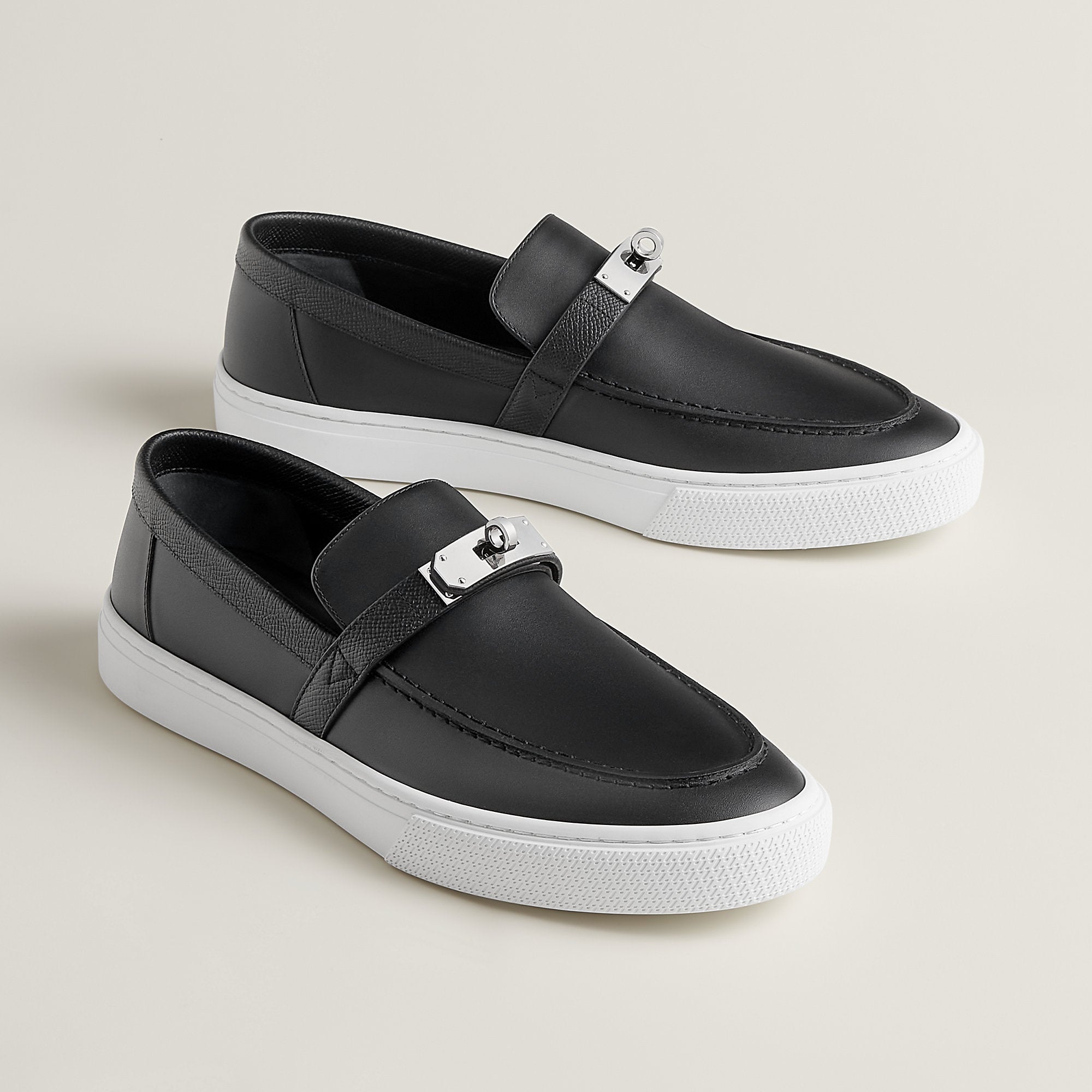  Hermes Game Slip On Sneaker Noir