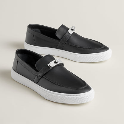  Hermes Game Slip On Sneaker Noir