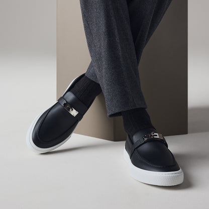  Hermes Game Slip On Sneaker Noir