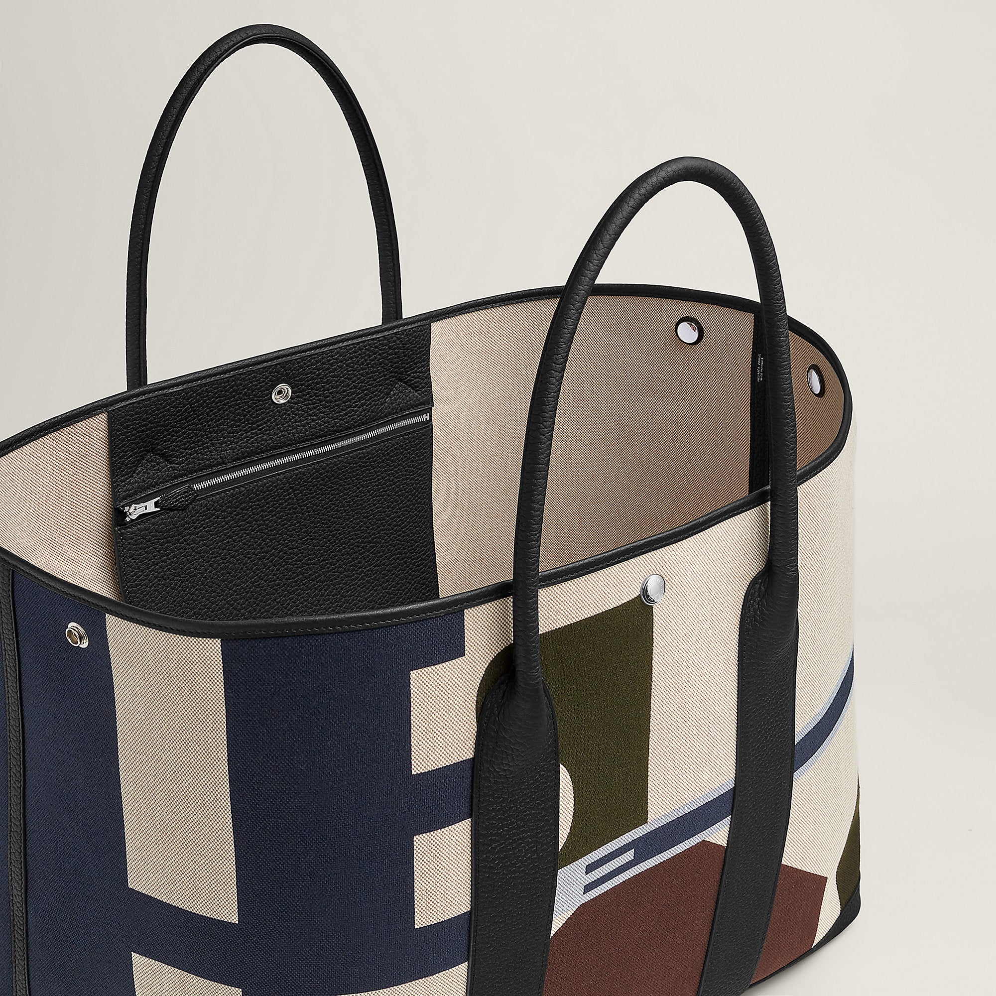  Hermes Garden Party 49 Voyage Bleu Indigo