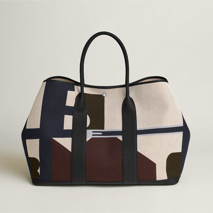  Hermes Garden Party 49 Voyage Bleu Indigo