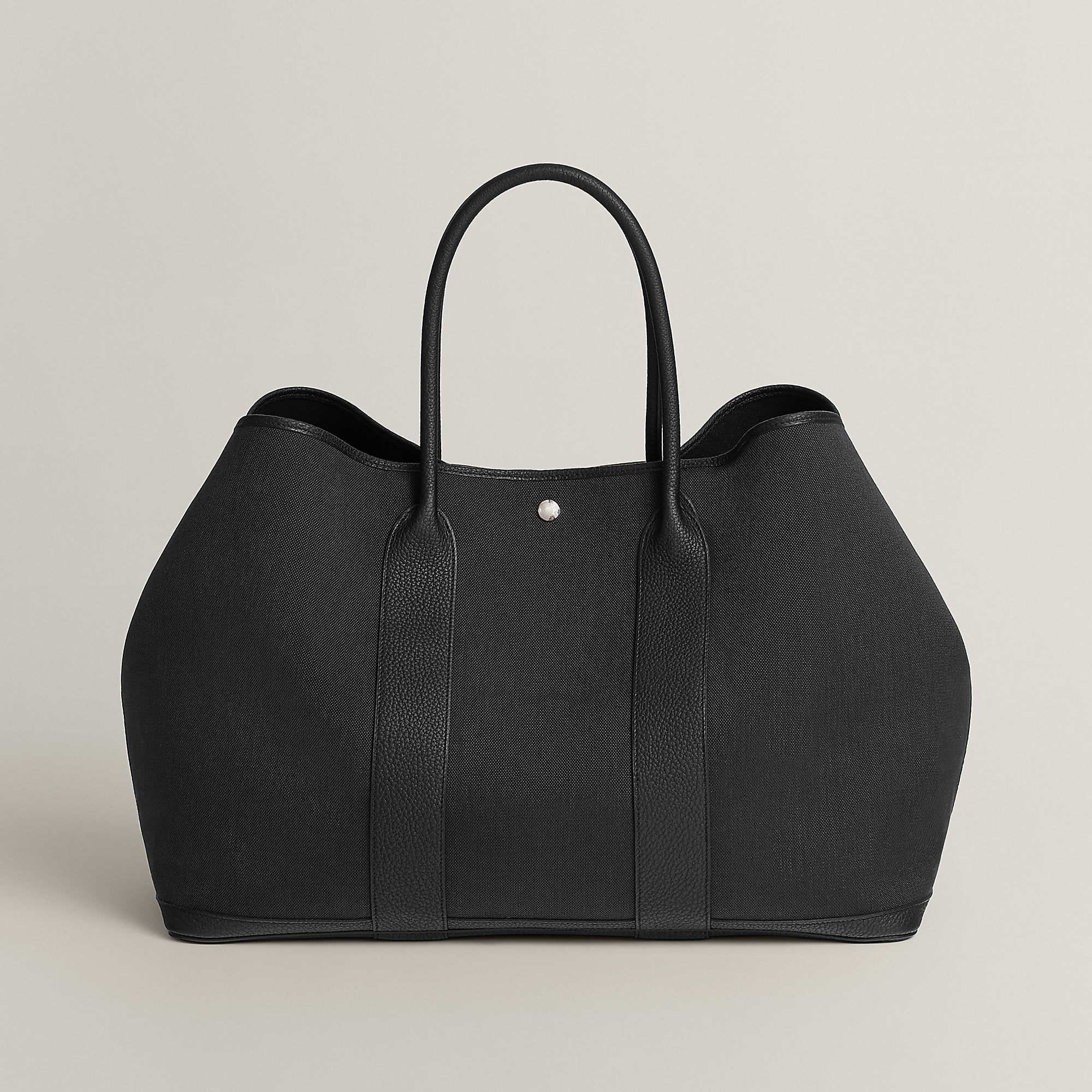  Hermes Garden Party 49 Voyage Bag Noir