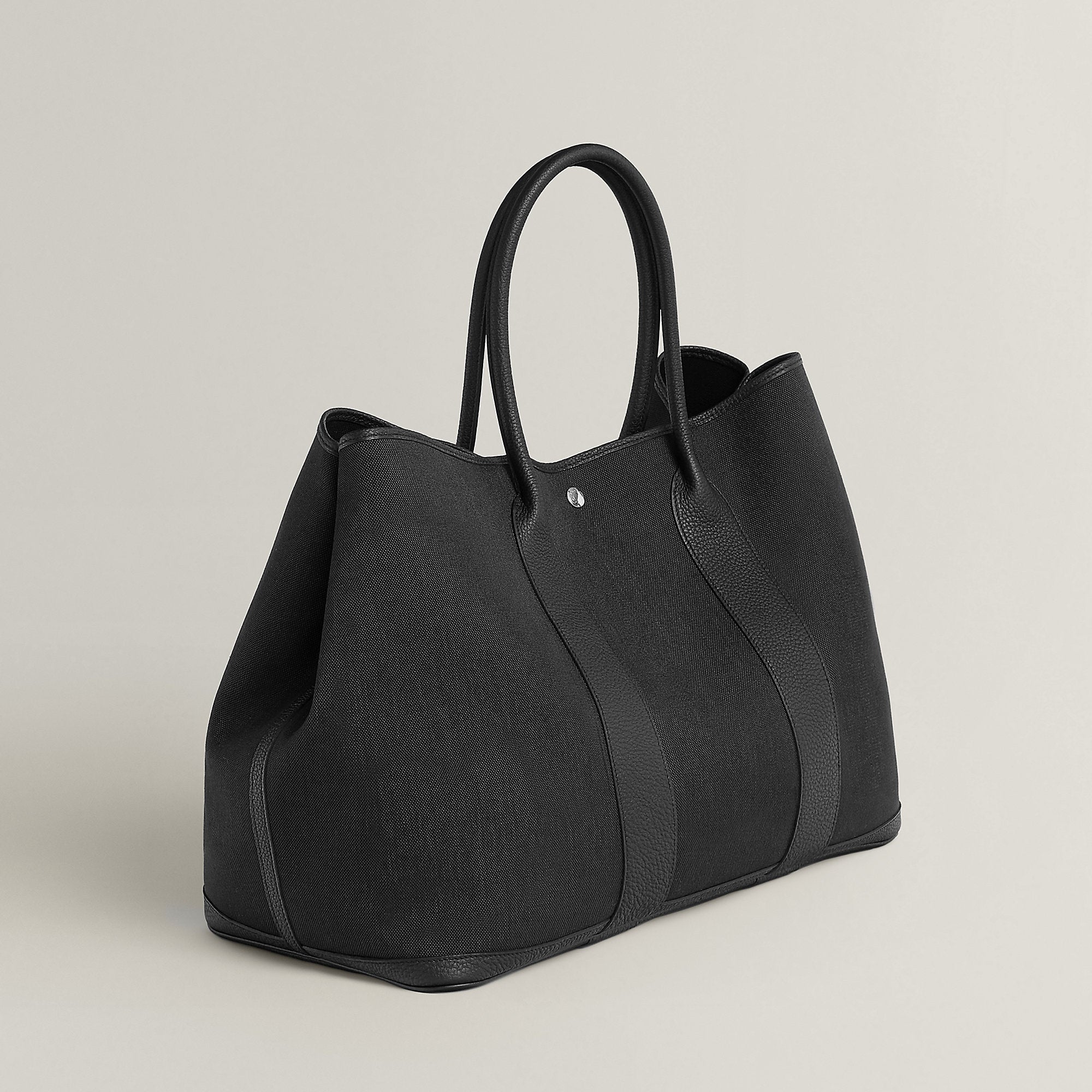  Hermes Garden Party 49 Voyage Bag Noir