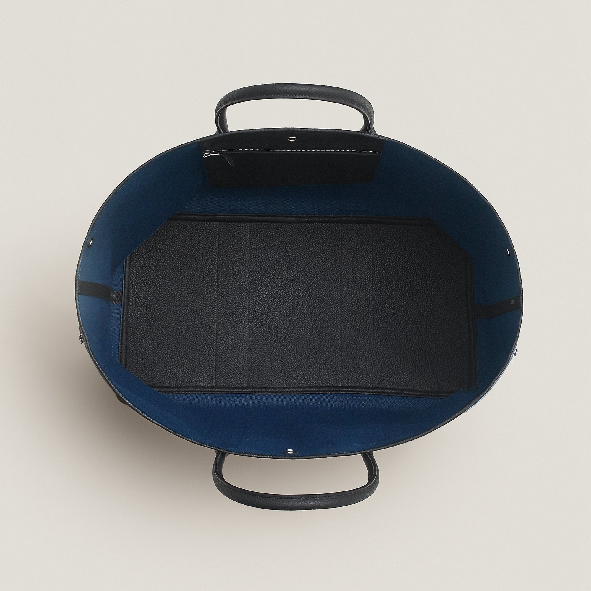 Hermes Garden Party 49 Voyage Bag Bleu Marine