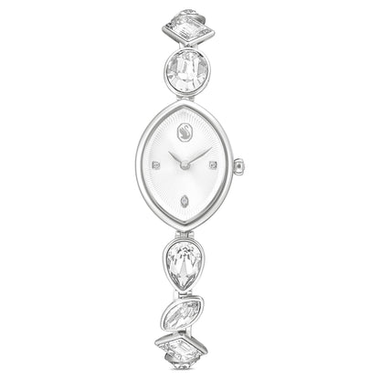 Swarovski Gema Watch Crystal Bracelet Silver Tone Stainless Steel SW5737955