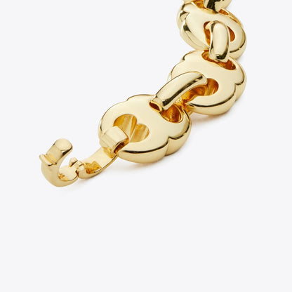 Tory Burch Gemini Link Bracelet Light Brass