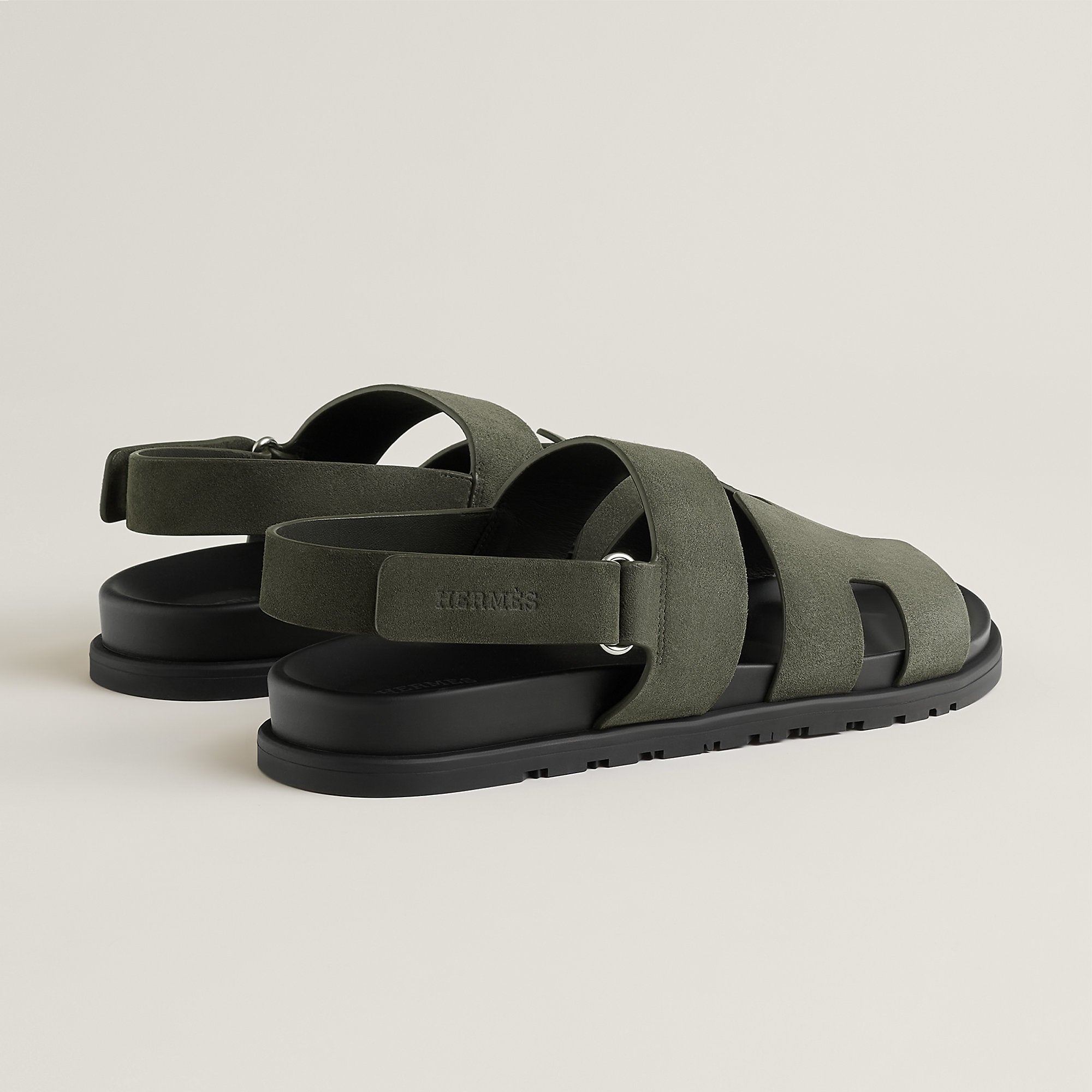  Hermes Genius Sandal Vert Fort