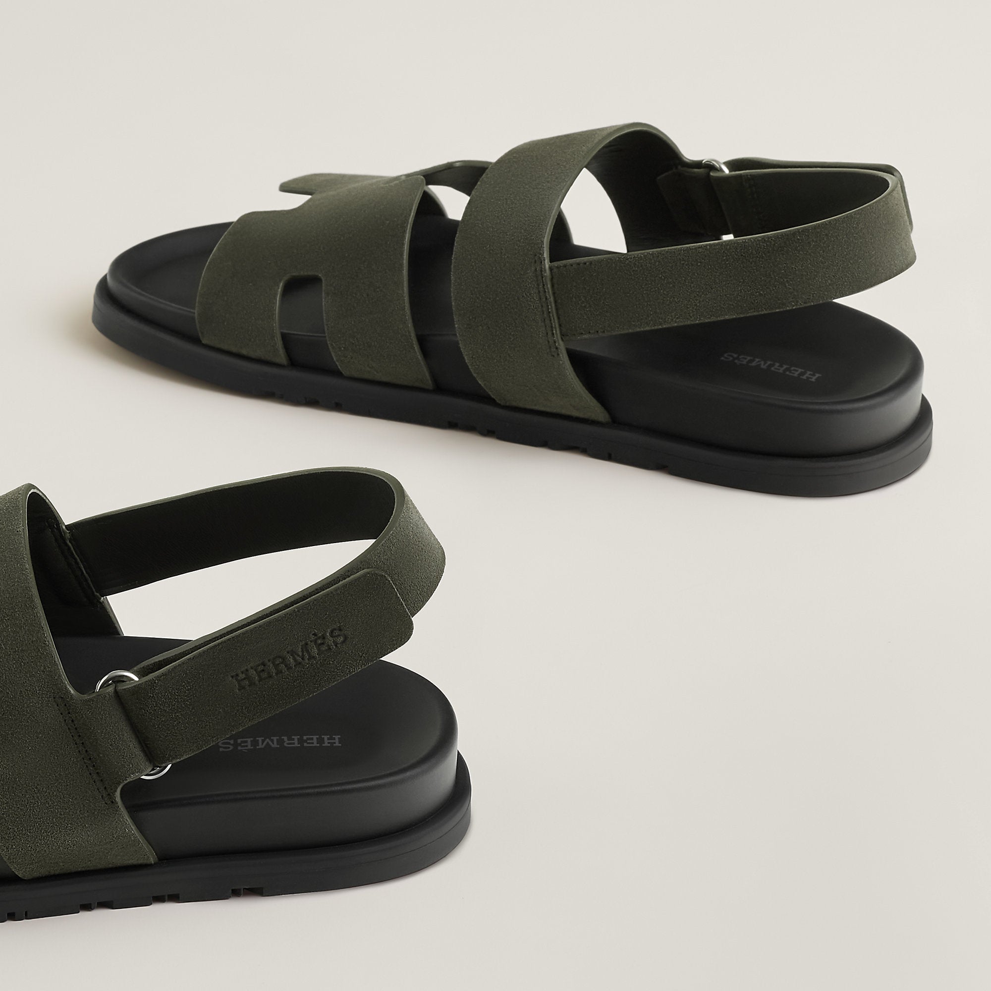  Hermes Genius Sandal Vert Fort
