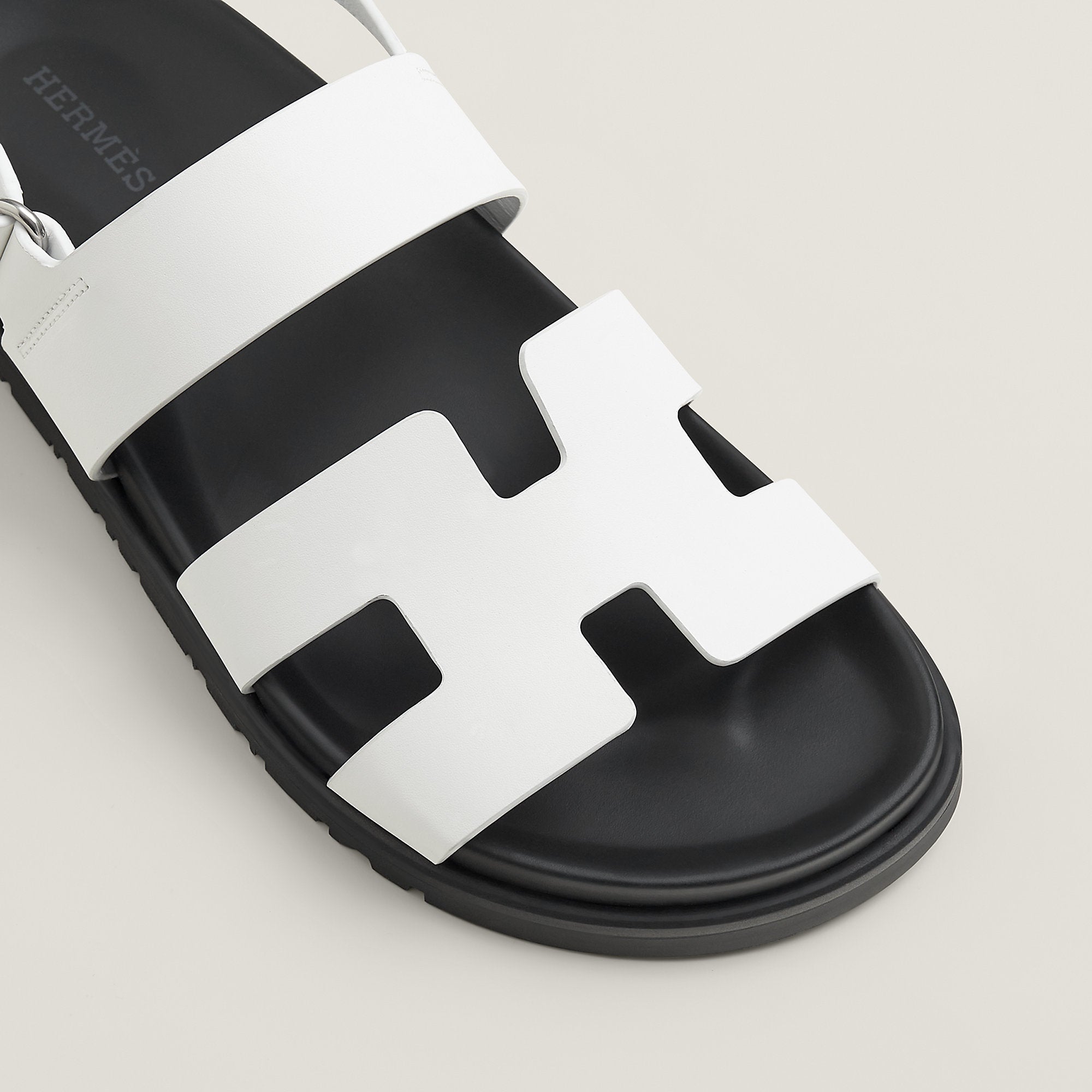  Hermes Genius Sandal Blanc