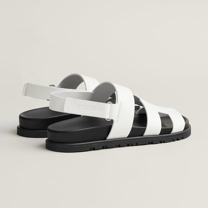  Hermes Genius Sandal Blanc