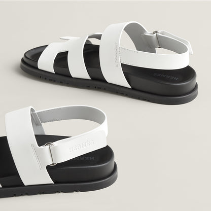  Hermes Genius Sandal Blanc