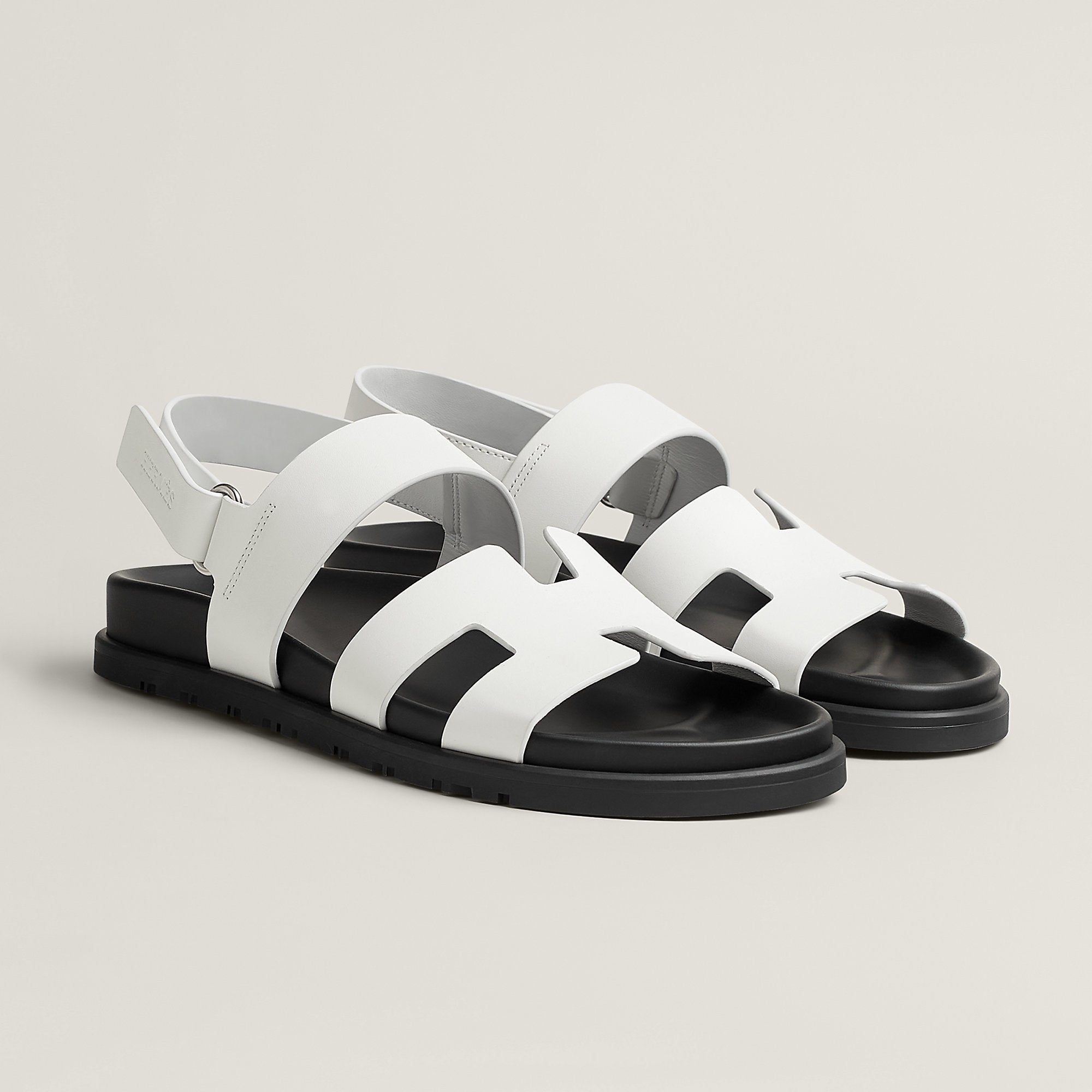  Hermes Genius Sandal Blanc