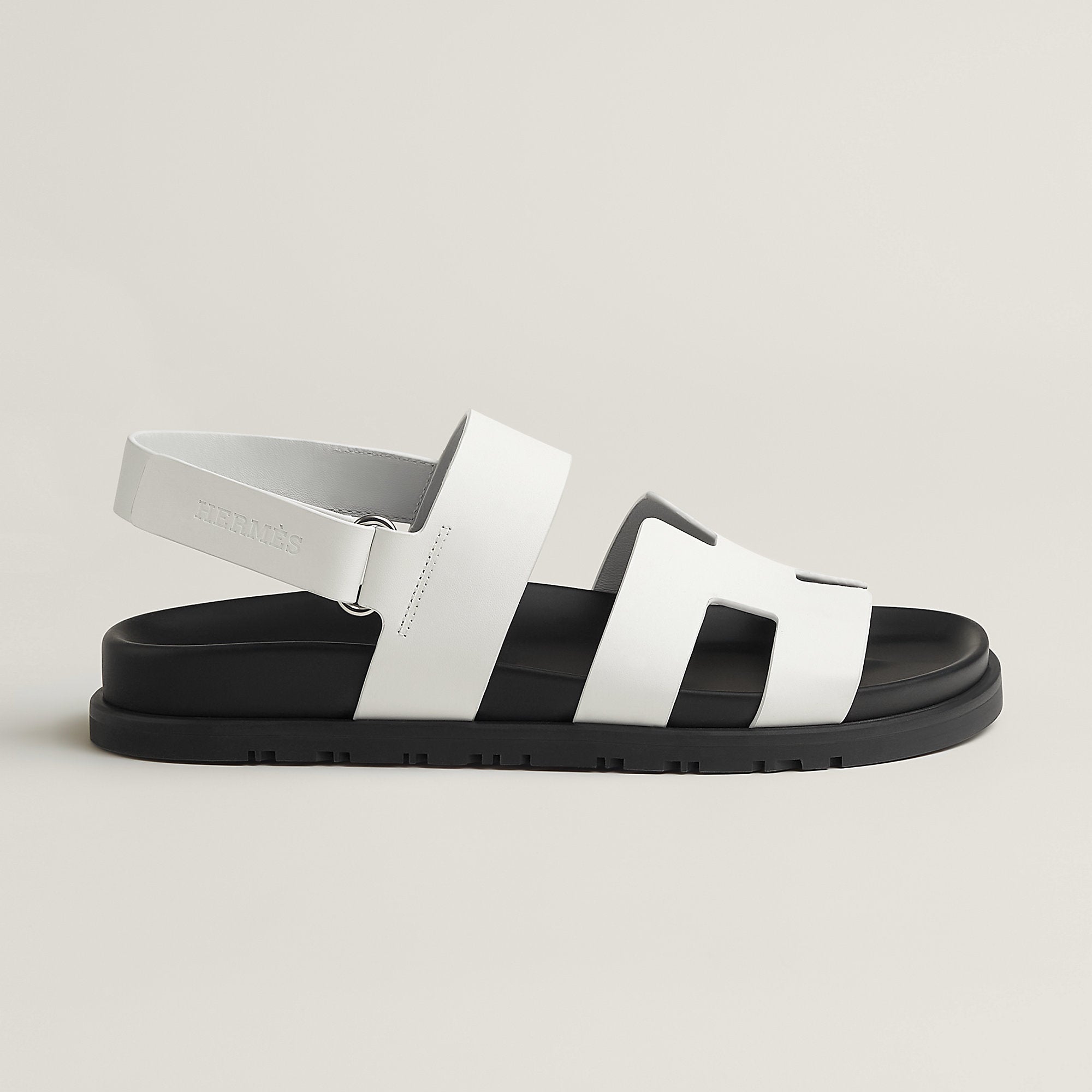  Hermes Genius Sandal Blanc