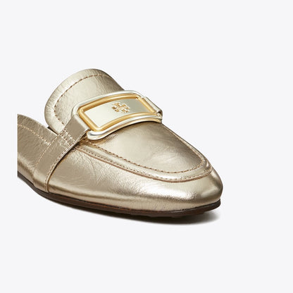 Tory Burch Georgia Backless Loafer Spark Gold