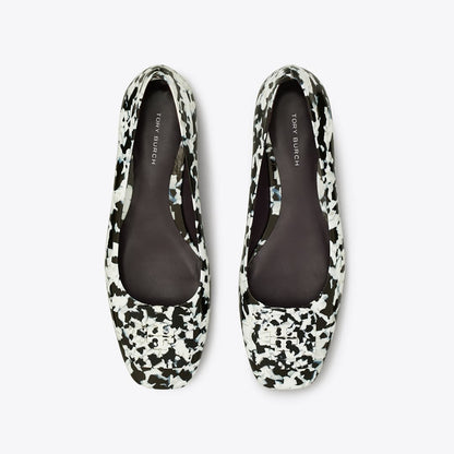 Tory Burch Georgia Ballet DARK MARBLE MULTI-TONE