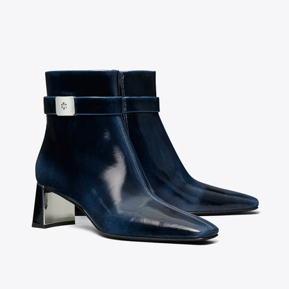 Tory Burch Georgia Heeled Ankle Boot AGED NAVY