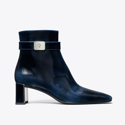 Tory Burch Georgia Heeled Ankle Boot AGED NAVY
