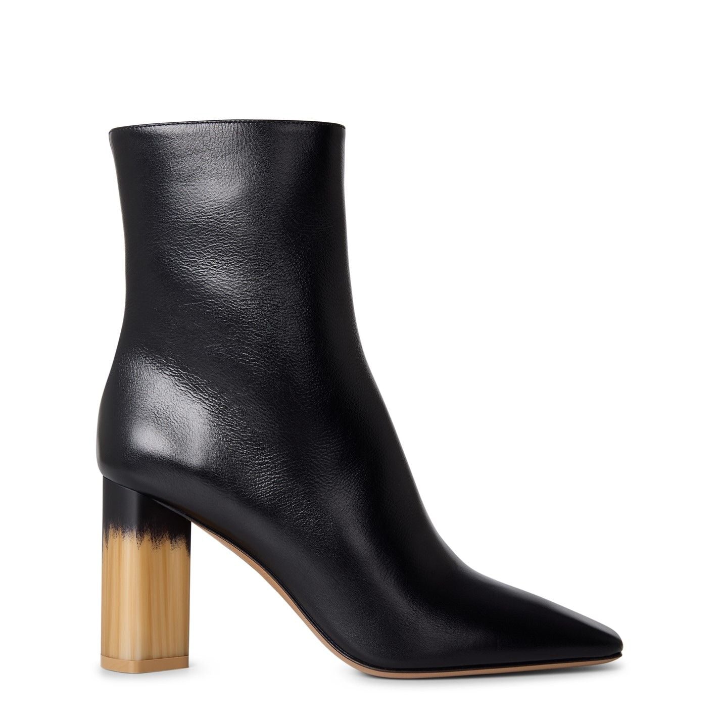  Georgia Heeled Ankle Boots Black