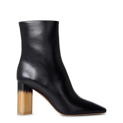  Georgia Heeled Ankle Boots Black