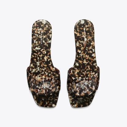 Tory Burch Georgia Slide CARAMEL MULTI