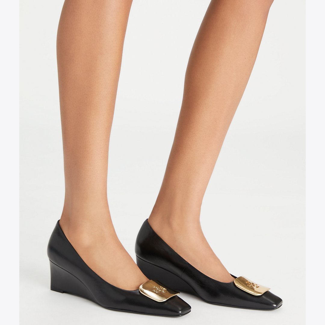 Tory Burch Georgia Wedge PERFECT BLACK