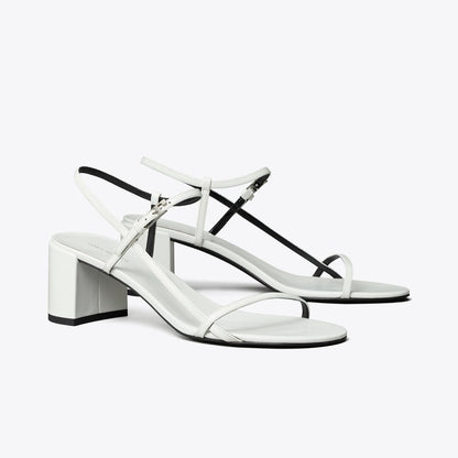 Tory Burch Gigi Heeled Sandal WHITE