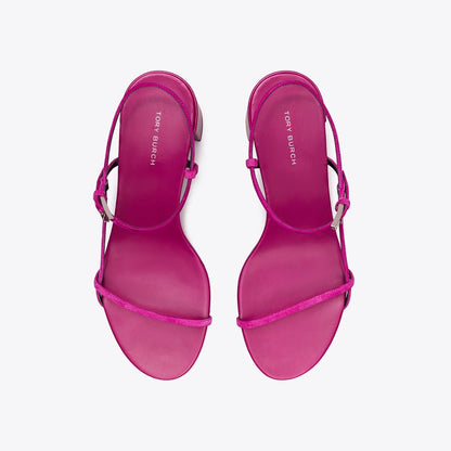 Tory Burch Gigi Heeled Sandal FUSCHIA PINK