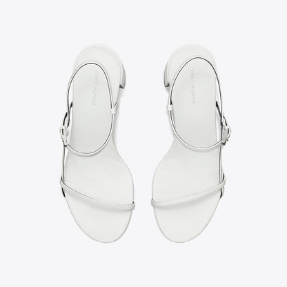 Tory Burch Gigi Heeled Sandal WHITE