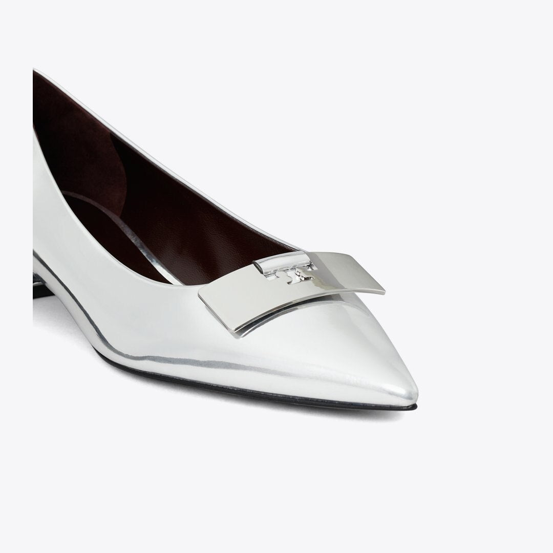 Tory Burch Gigi Petite Pump ARGENTO / SILVER