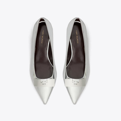 Tory Burch Gigi Petite Pump ARGENTO / SILVER