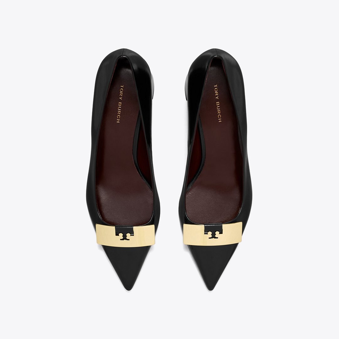 Tory Burch Gigi Pump PERFECT BLACK / GOLD