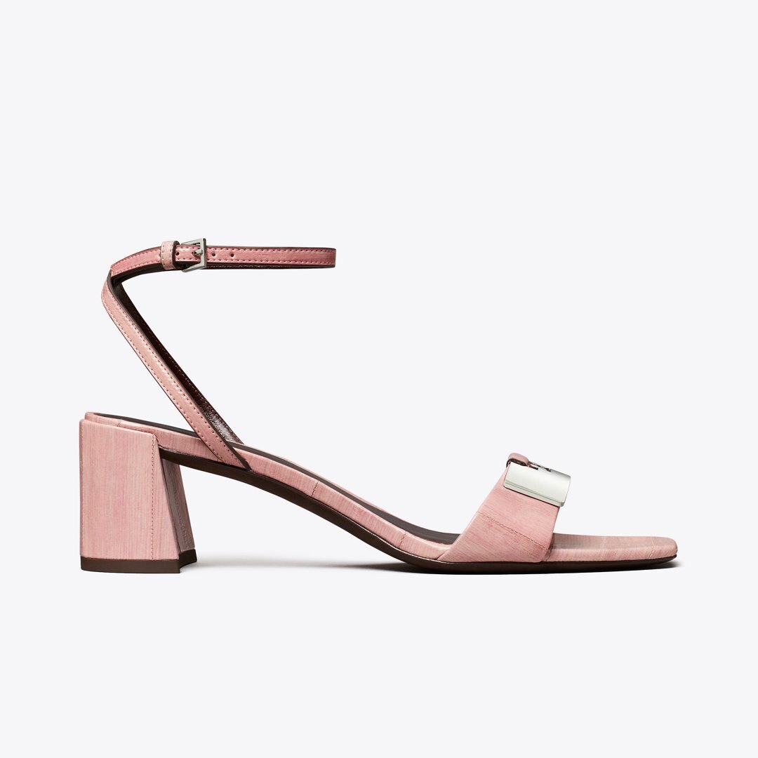 Tory Burch Gigi Sandal ROSEWOOD / SILVER