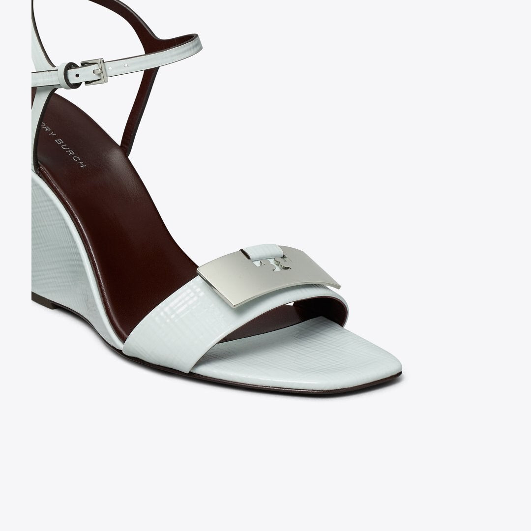 Tory Burch Gigi Wedge Sandal SUMMIT / SILVER