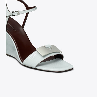 Tory Burch Gigi Wedge Sandal SUMMIT / SILVER