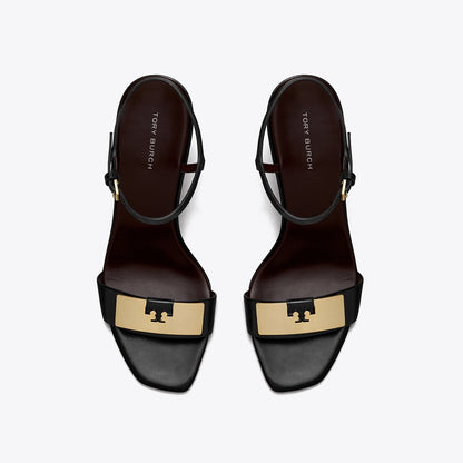 Tory Burch Gigi Wedge Sandal PERFECT BLACK / GOLD