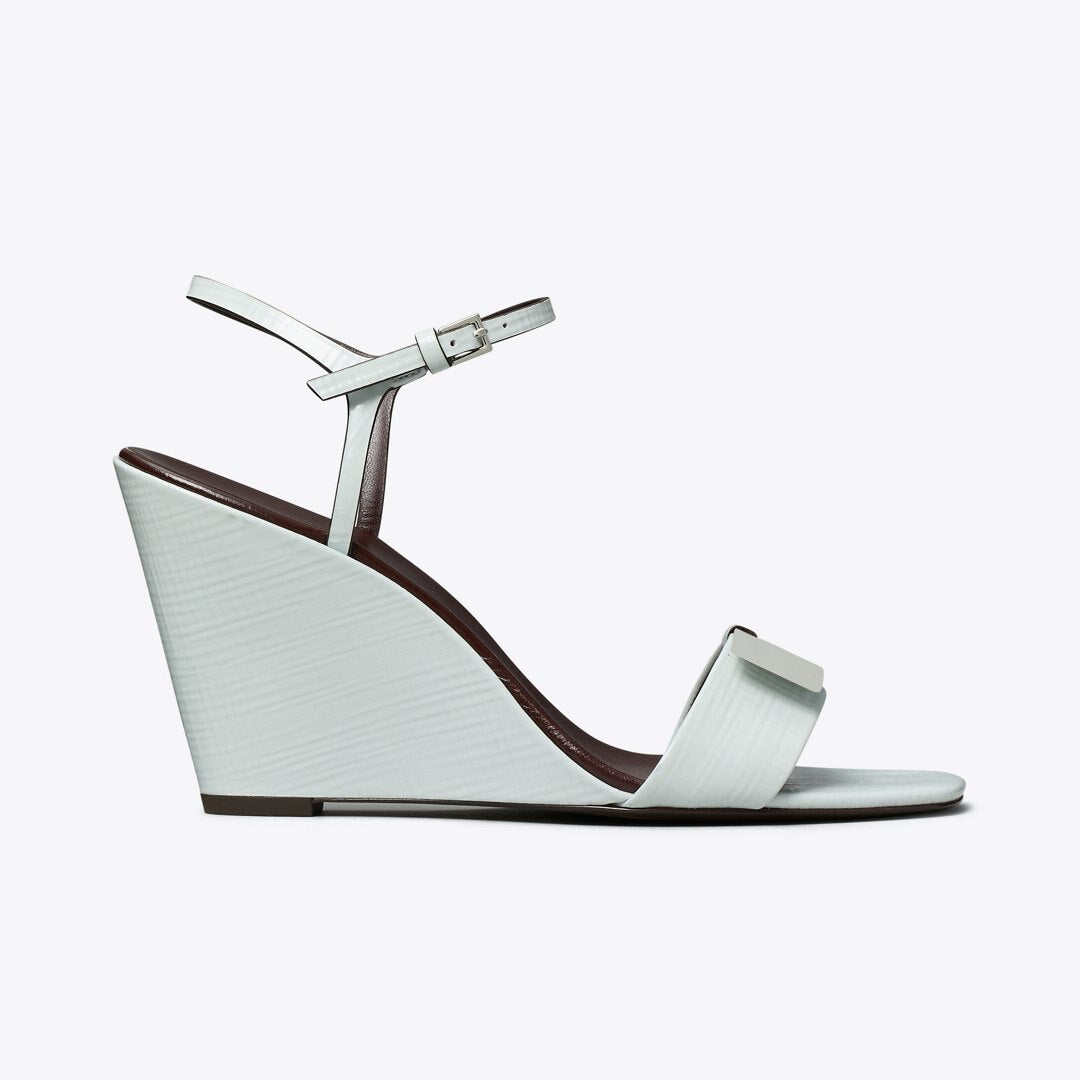 Tory Burch Gigi Wedge Sandal SUMMIT / SILVER
